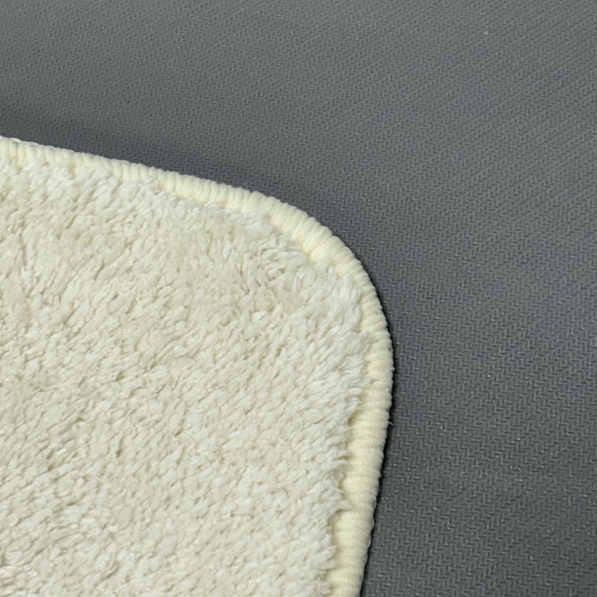 Home Universal® Alfombra para el baño Alfombra Mediano Suave y Esponjosa Alfombras Peludas Que no se Desprenden Alfombra Motley Tie-Dye Alfombras Modernas para Interiores(Blanco)