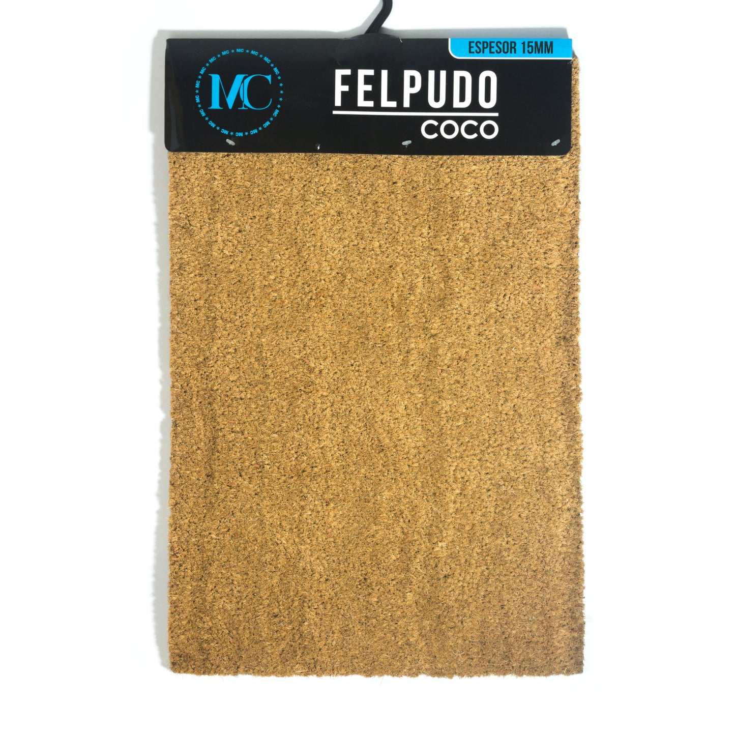 HOME UNIVERSAL | Felpudos de Fibra de Coco con Base Antideslizante 60x40x1.5CM (MINIMAL)