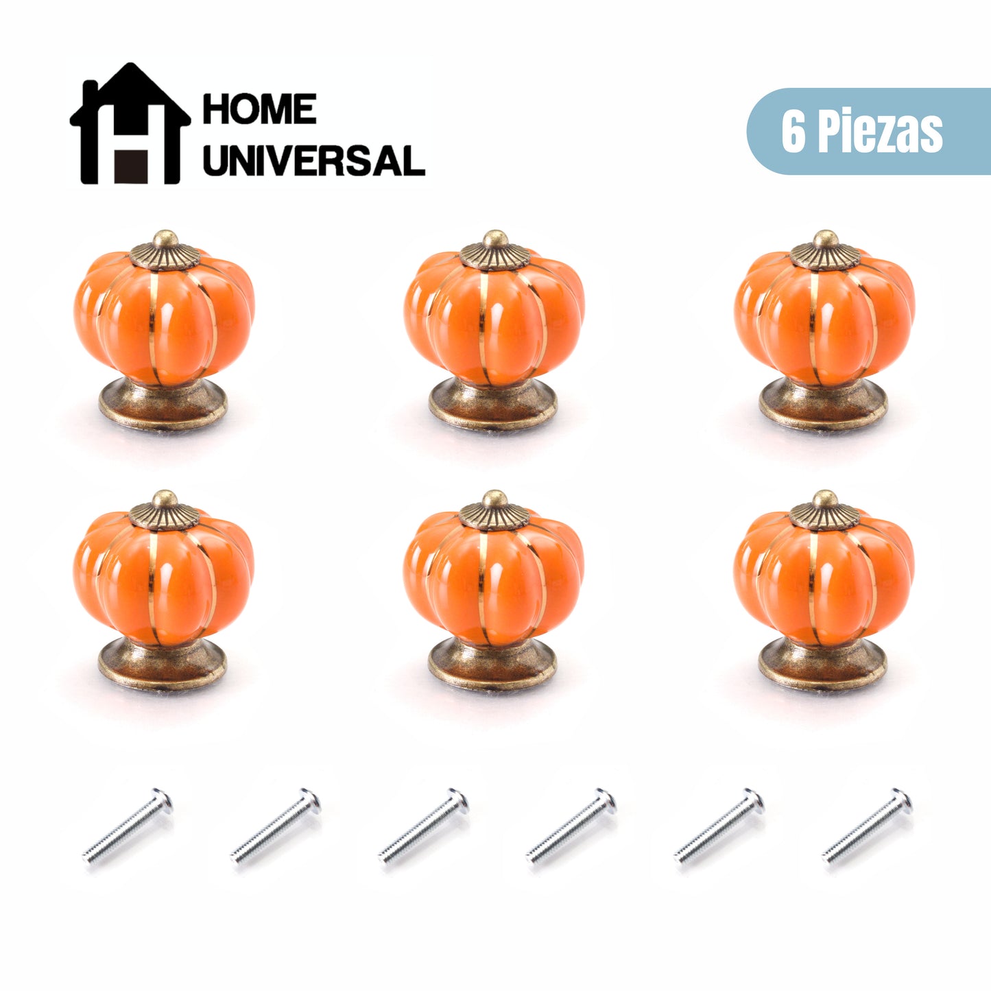 HOME UNIVERSAL | Pomos Porcelana para Muebles y Armarios de Diseño 4cm Diámetro | Estilo Vintage, Retro, Clásico, Antique | Pomos Originales | Decoración Vintage