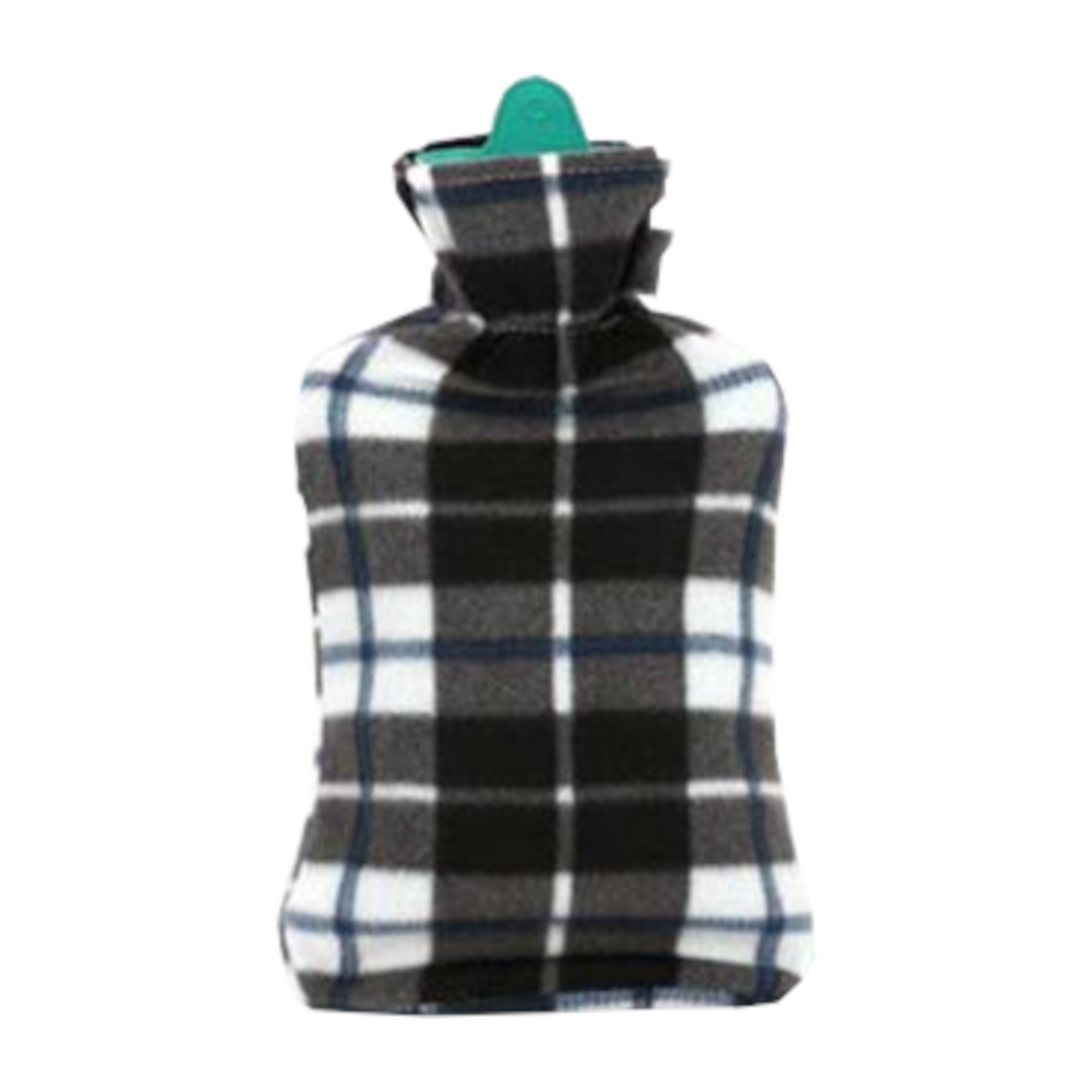 Home Universal | Bolsa de Agua Caliente (Estampado Cuadros Blanco Negro)