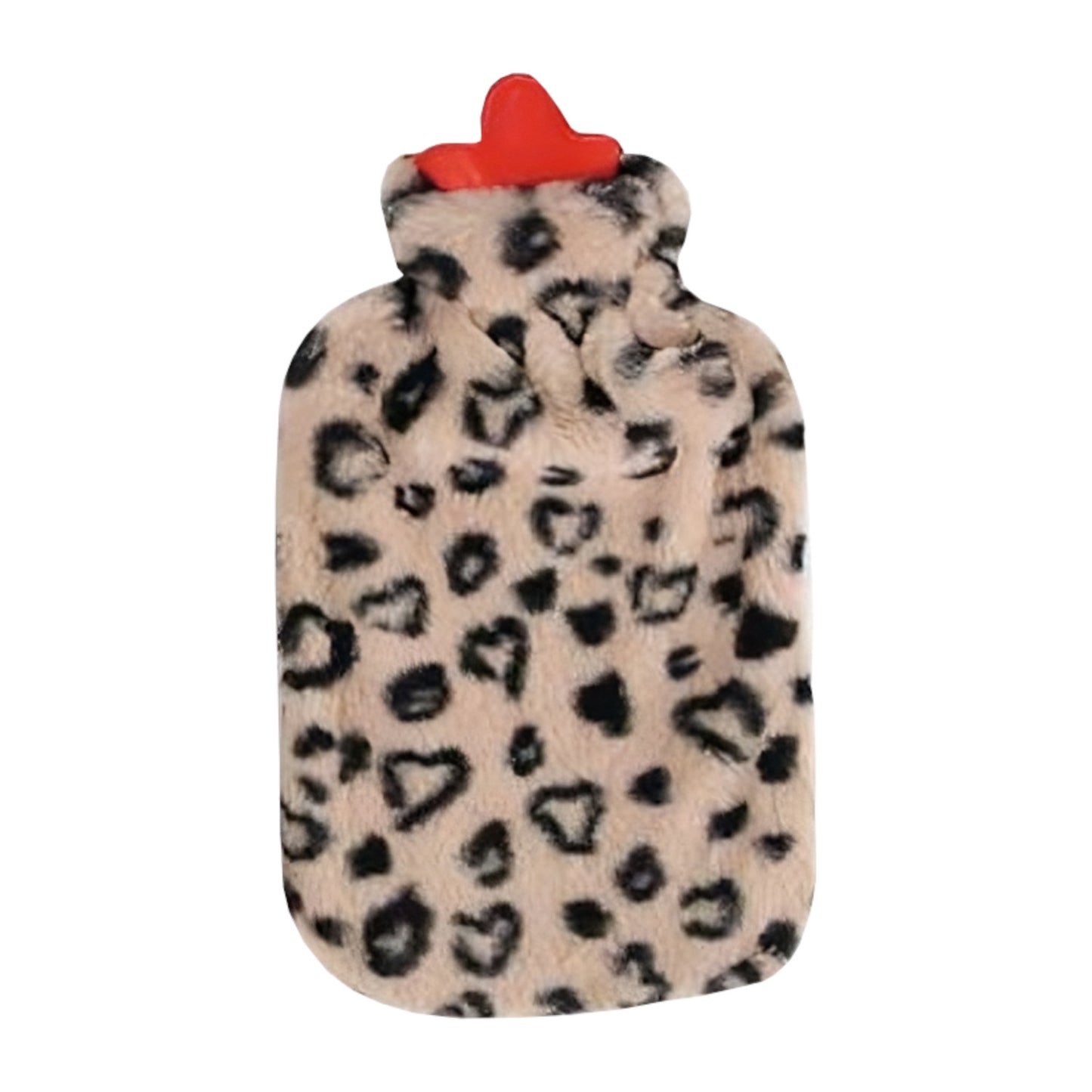 Home Universal | Bolsa de Agua Caliente (Estampado Leopardo Beige)