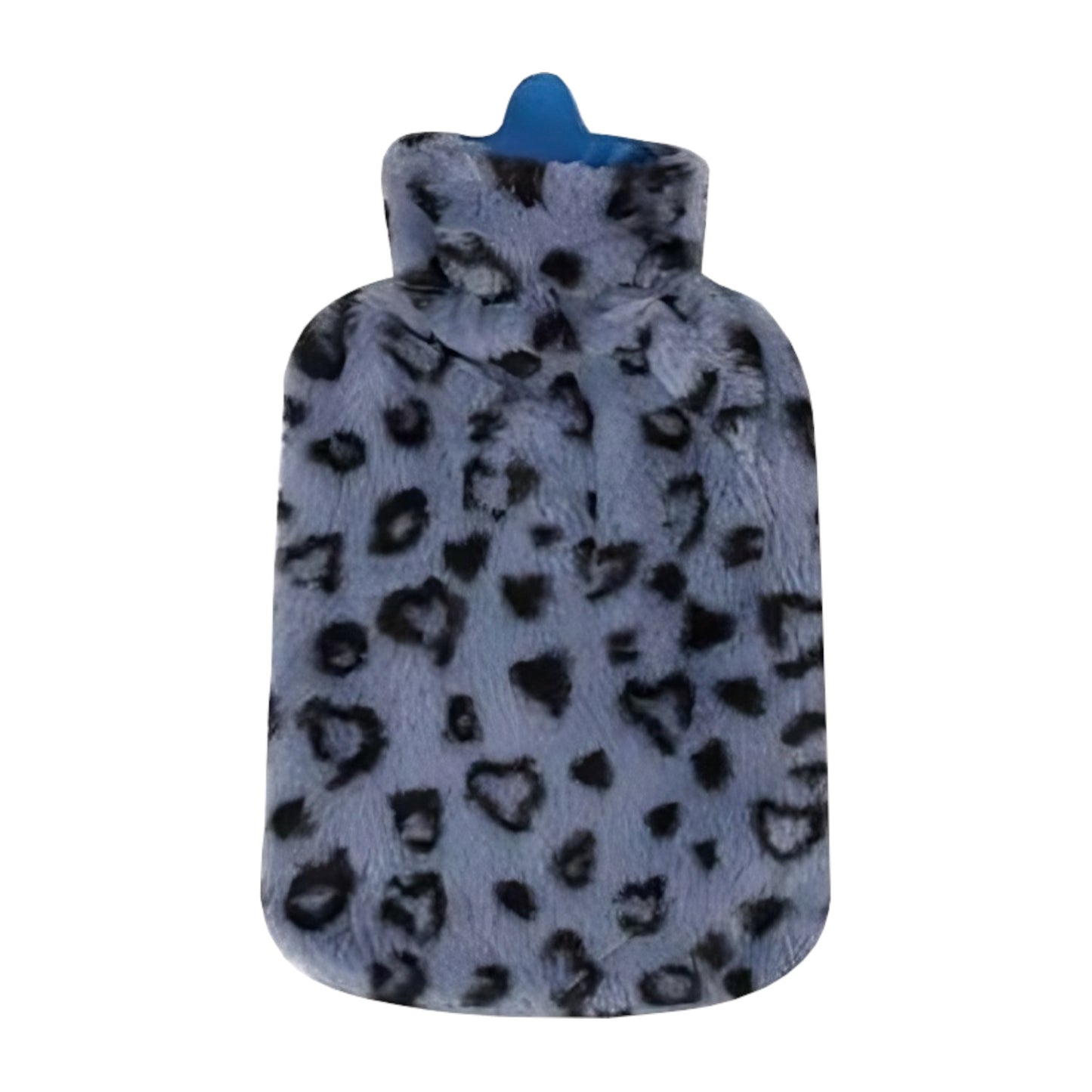 Home Universal | Bolsa de Agua Caliente (Estampado Leopardo Azul)