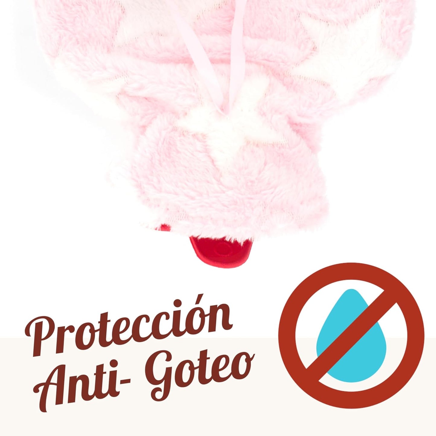 Home Universal | Bolsa de Agua Caliente (Rosa Estrellitas)