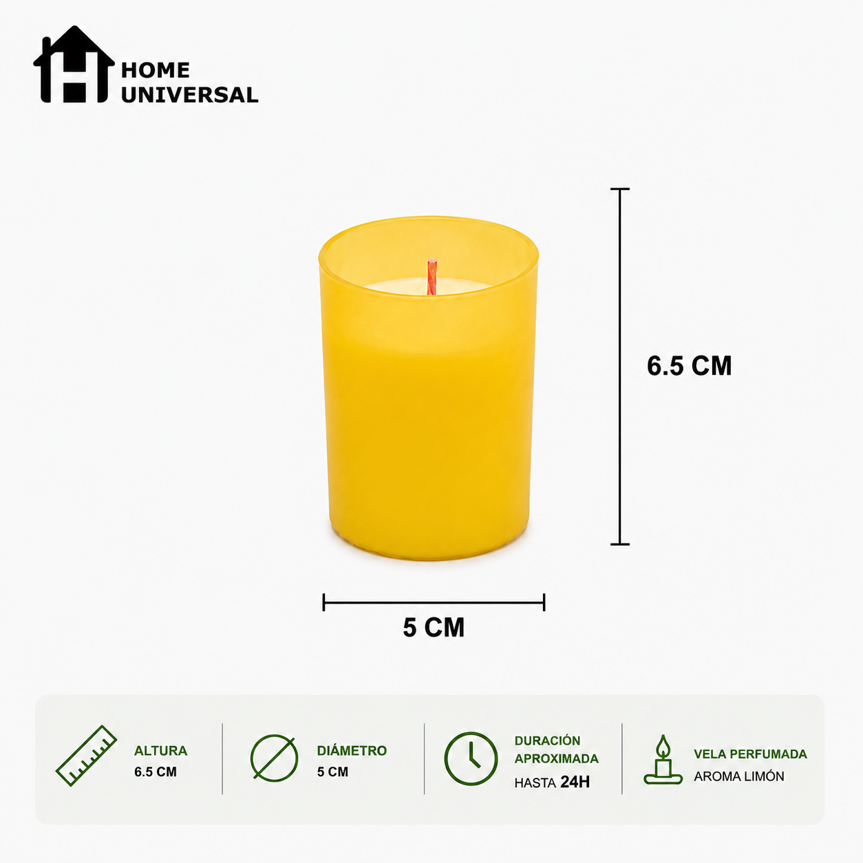 Lumar Citronela – Velas Antimosquitos para Exterior, Jardín, Terraza y Balcón | Protección Natural contra Mosquitos para Verano - Citronela Vaso Plástico (9 Unidades)