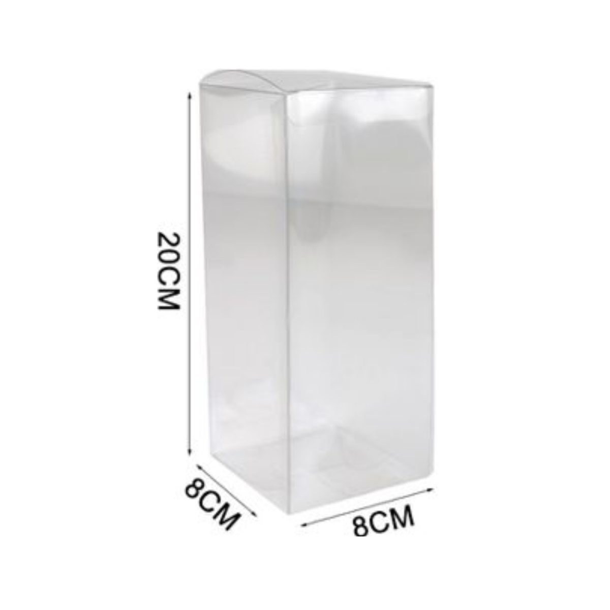 Home Universal® Caja Transparente de PVC - Ideal para Presentación, Decoración, Flores, Dulces, Bodas, Quinceañeras y Eventos Especiales