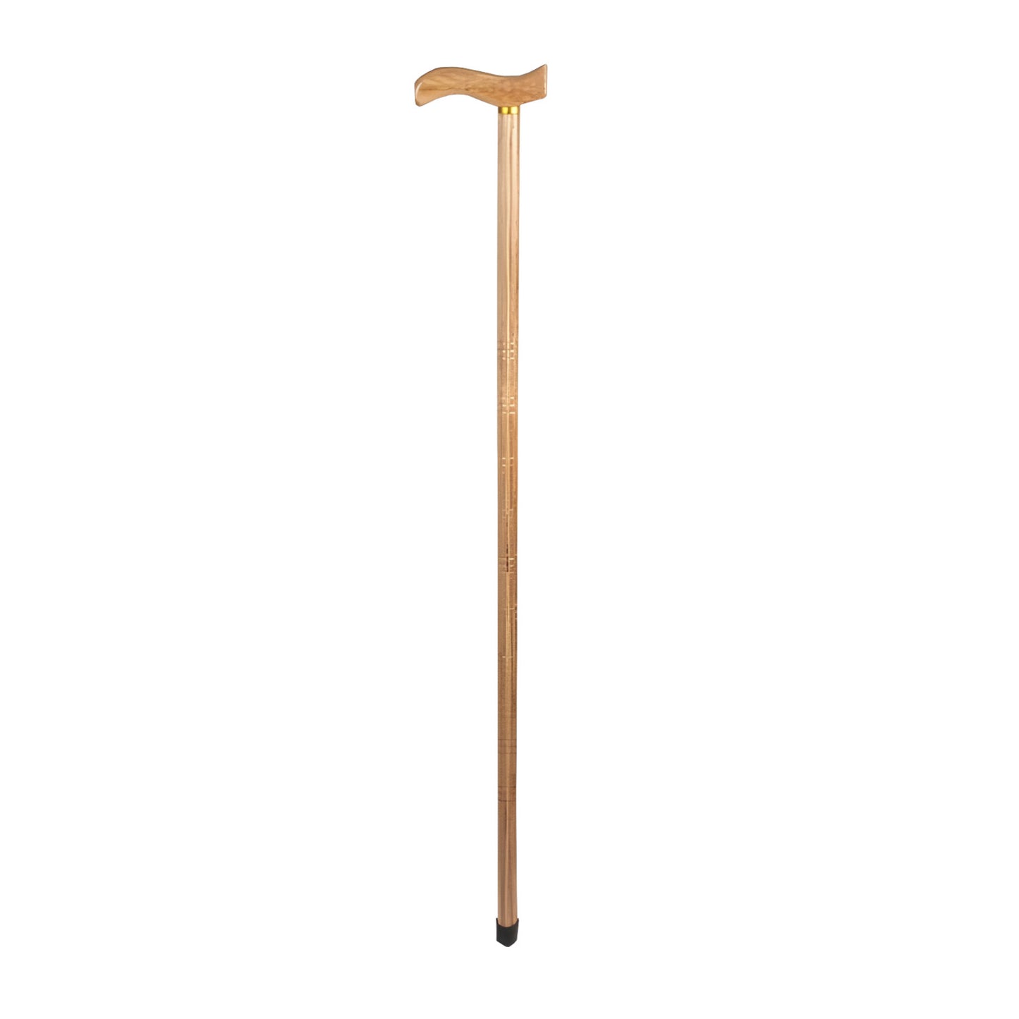 Home Universal Bastón Ergonómico Antideslizante – Madera Clásica – Ligero, Resistente y Extensible – Ideal para Adultos Mayores, Rehabilitación y Seguridad al Caminar (Bastón Derby Claro)