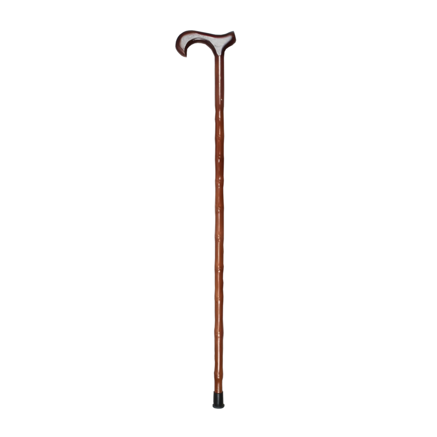Home Universal® Bastón Ergonómico Antideslizante – Madera Clásica – Ligero, Resistente y Extensible – Ideal para Adultos Mayores, Rehabilitación y Seguridad al Caminar (Bastón Derby Caoba)