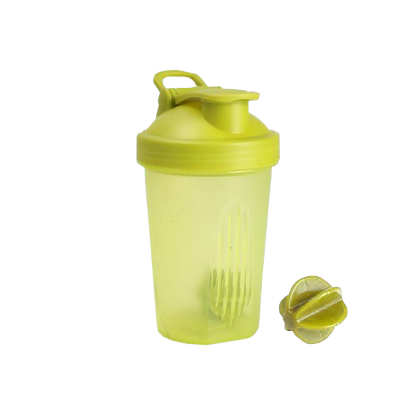 Home Universal® Botella Shaker 400ml con Mixball – Agitadora para Proteínas en Polvo, Sin Fugas, Plástico Resistente con Tapa, Ideal para Fitness, Gimnasio y Deportes