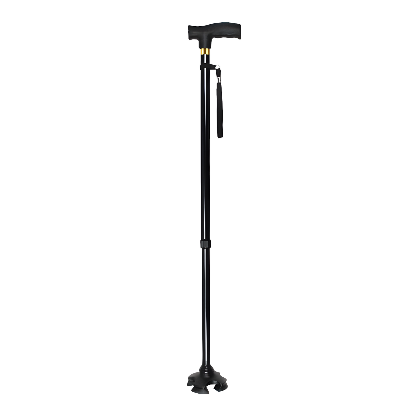 Home Universal Bastón de Aluminio Ajustable | Bastones para Mayores Ajustables en Altura | Ultraligero y Extensible | Antideslizante para Evitar Caídas | Ideal para Viajar y Caminar con Seguridad