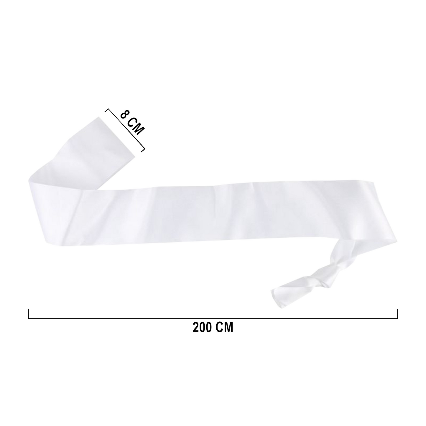 Home Universal® Banda Feliz Cumpleaños – Cinta Decorativa para Fiesta y Photocall, Accesorio para Mujer, Hombre y Niños, Diseño Elegante con Letras Doradas, Ideal para Celebraciones y Sesiones de Fotos (Liso - 1 unidad)