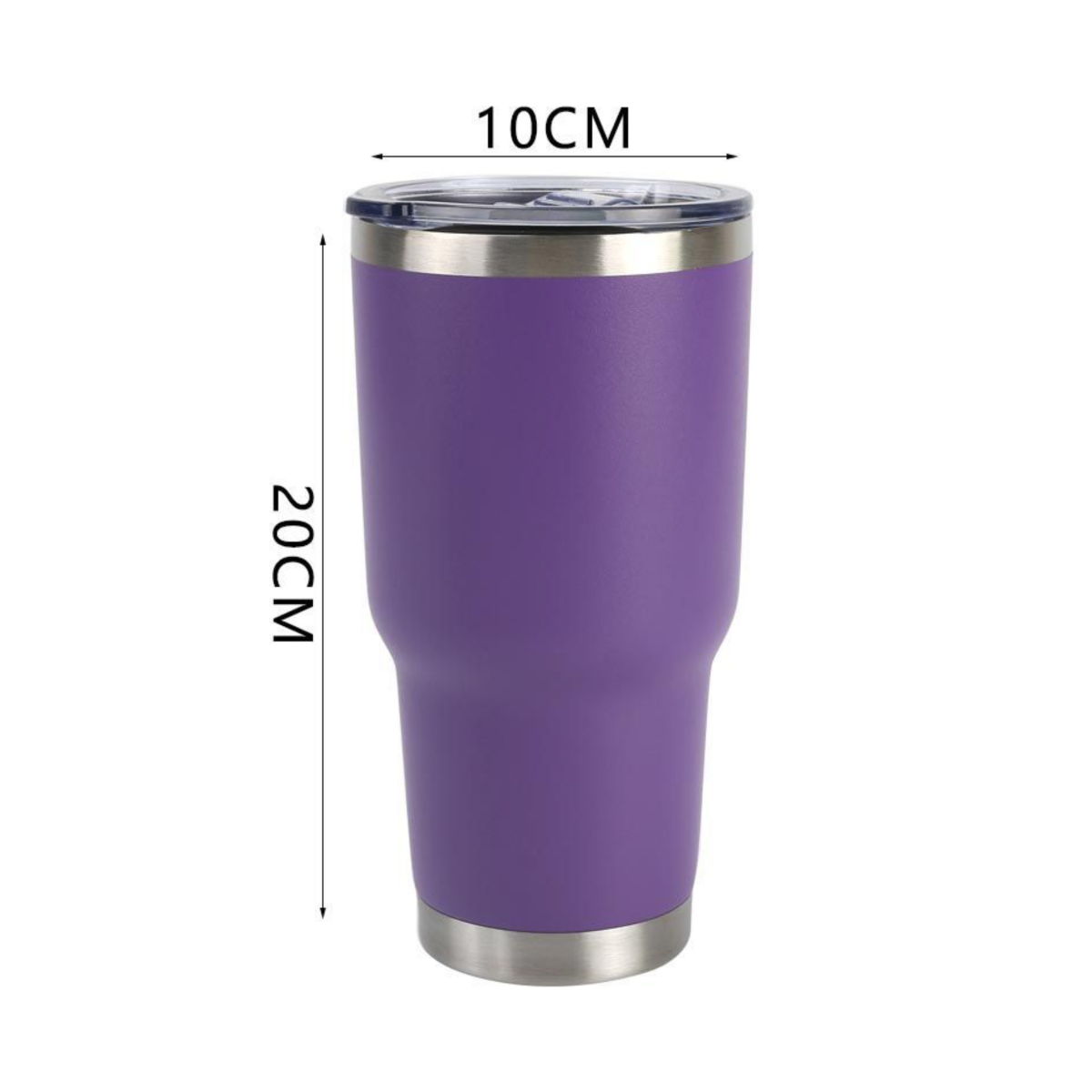 Home Universal ® Termo de Café Acero Inoxidable, Vaso Térmico con Aislamiento, 12h Caliente / 24h Frío, para agua, té caliente y frio (Morado)