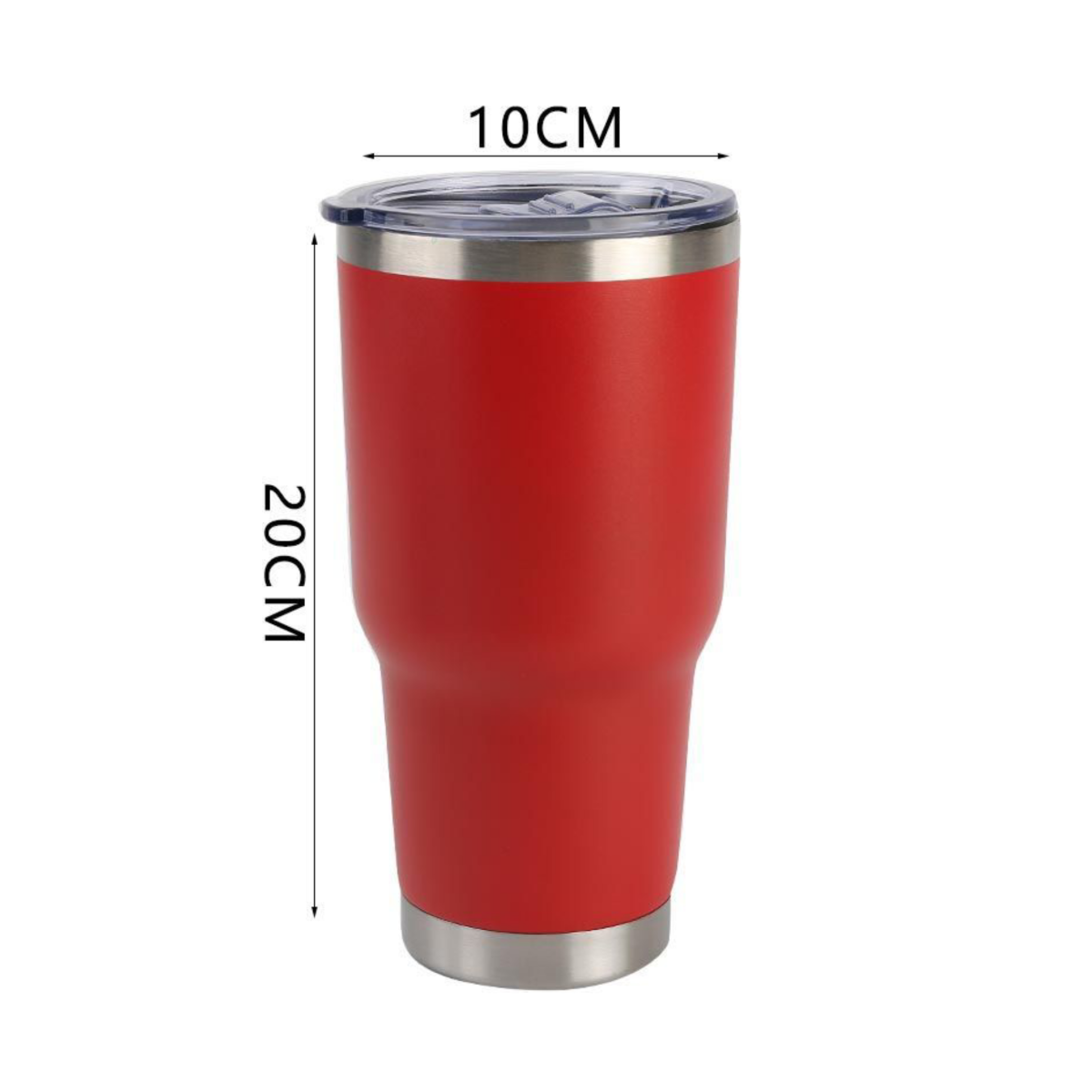 Home Universal ® Termo de Café Acero Inoxidable, Vaso Térmico con Aislamiento, 12h Caliente / 24h Frío, para agua, té caliente y frio (Rojo)