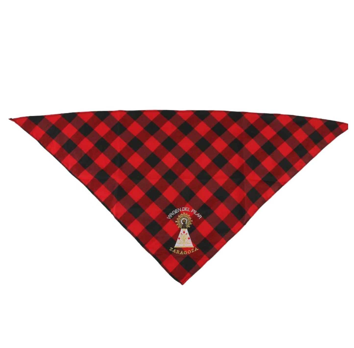 Pack 12 Cachirulos Aragoneses 95cm, Pañuelos Fiestas del Pilar, Zorongos zaragozanos
