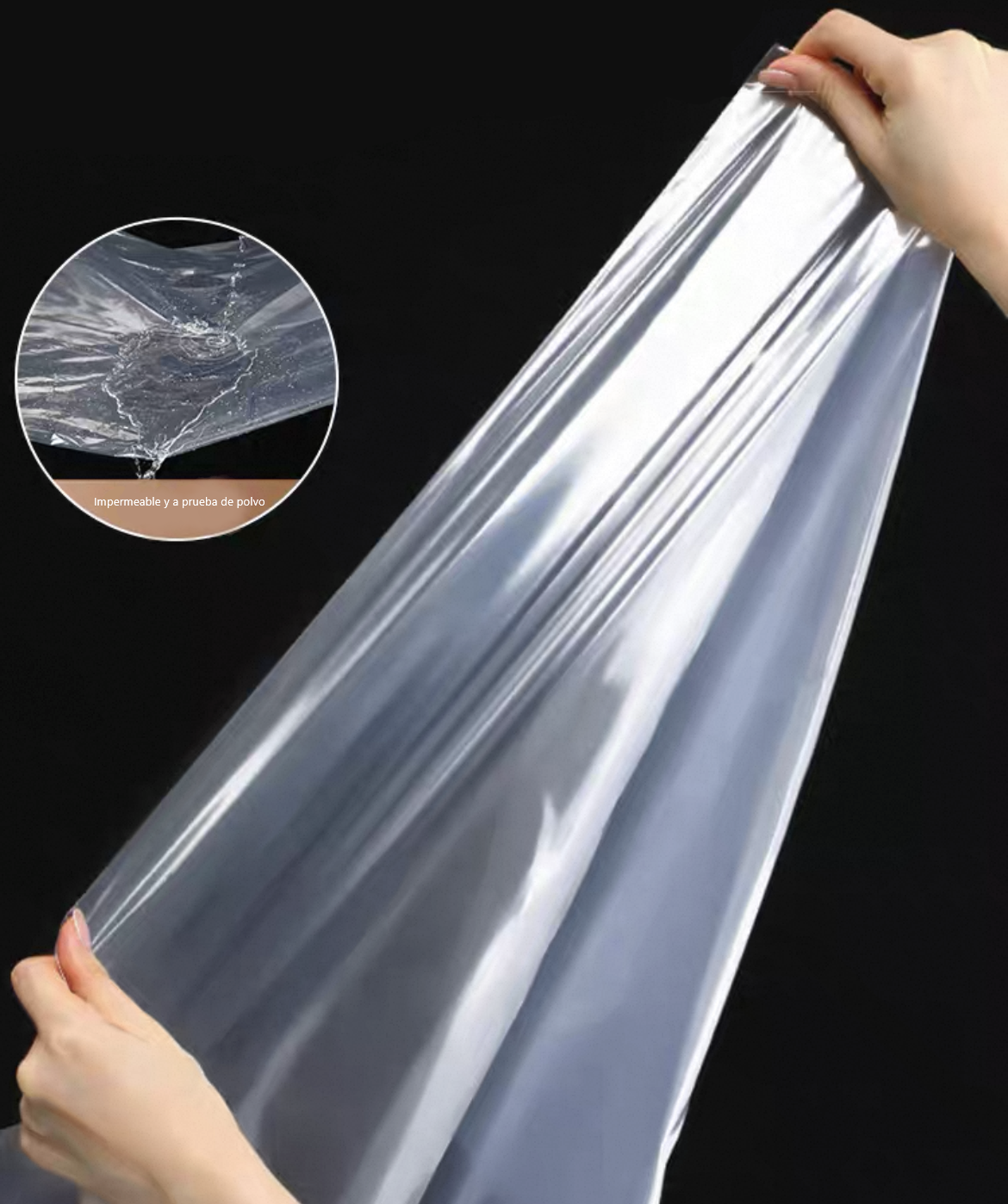 Home Universal Paquete de 24 fundas para ropa, fundas tipo tintorería con protección contra rayos UV y polvo (Mix Fundas de Tintoreria) (2 Pcs 60x90cm, 2 Pcs 60x137cm)