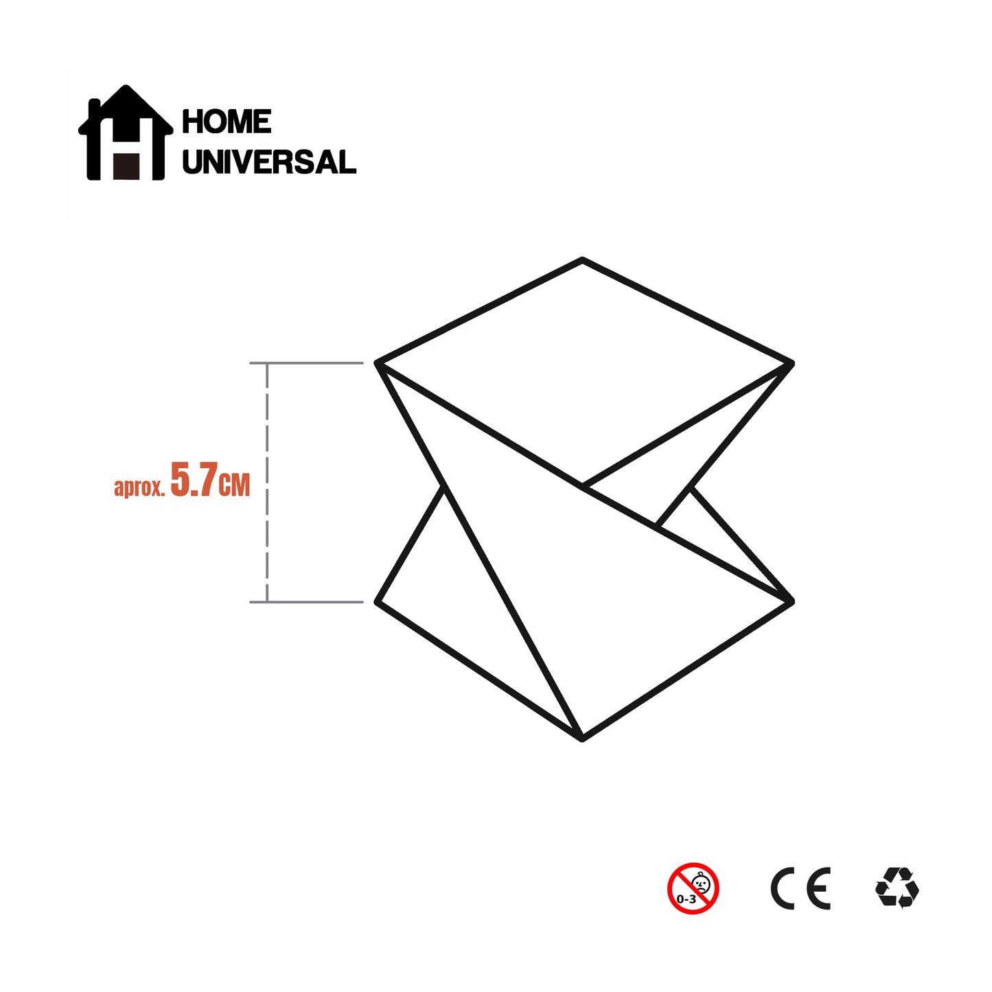 Home UNIVERSAL | Cubo Rompecabezas (Prisma Torcida)