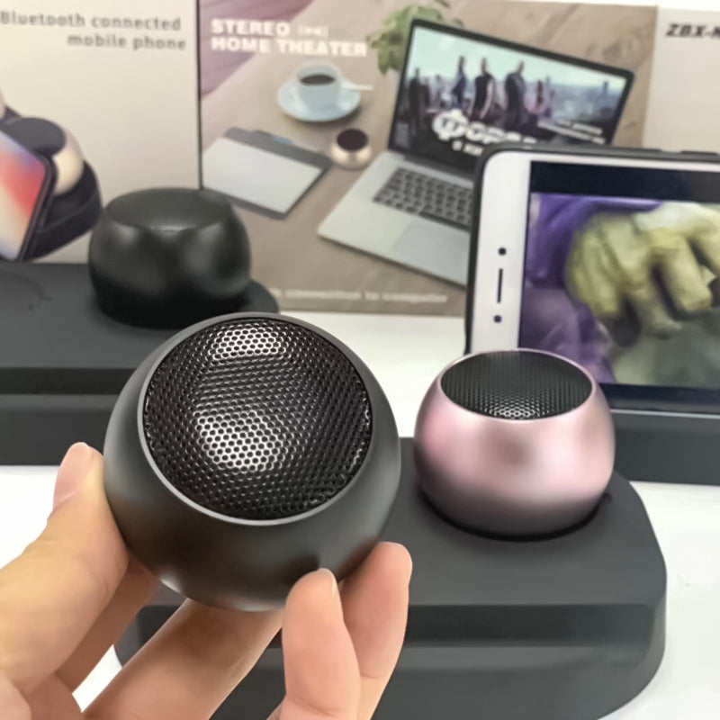 Altavoz Bluetooth K1, Mini Altavoz Portátil, Carga Inalámbrica, Para Casa/Escritorio/Al Aire Libre, Mano Libre Para Las Llamadas