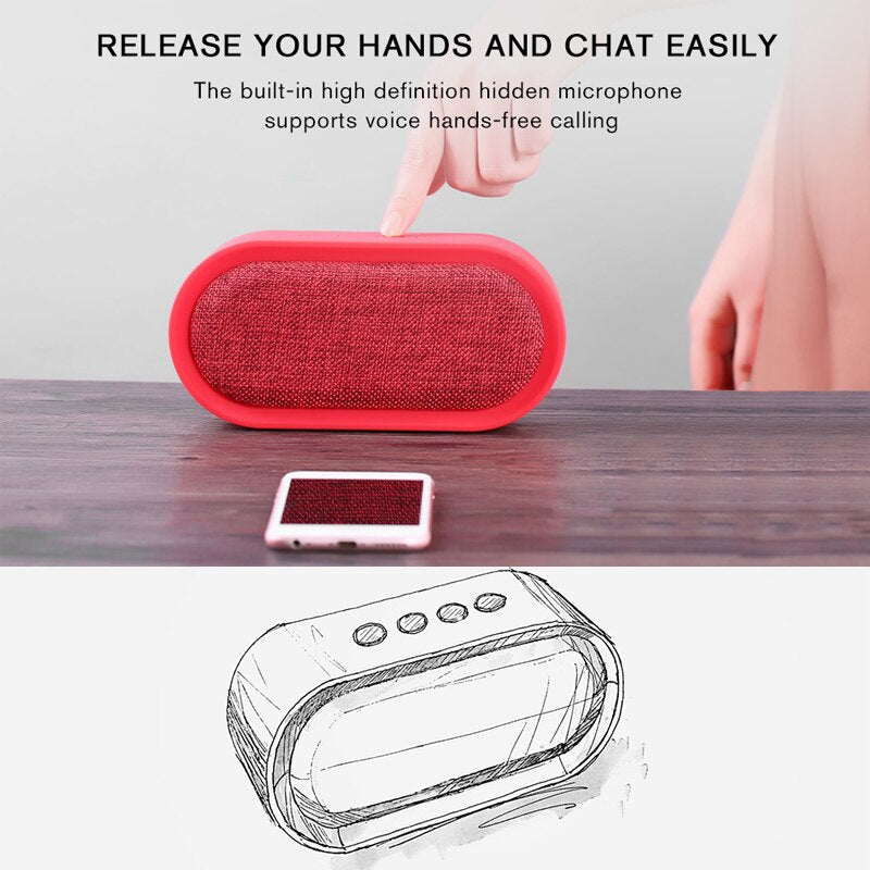 Altavoz Bluetooth de REMAX RB-M11, Altavoz Portátil, Mano Libre, AUX, Tarjeta SD, Para Casa/Oficina/Al Aire Libre