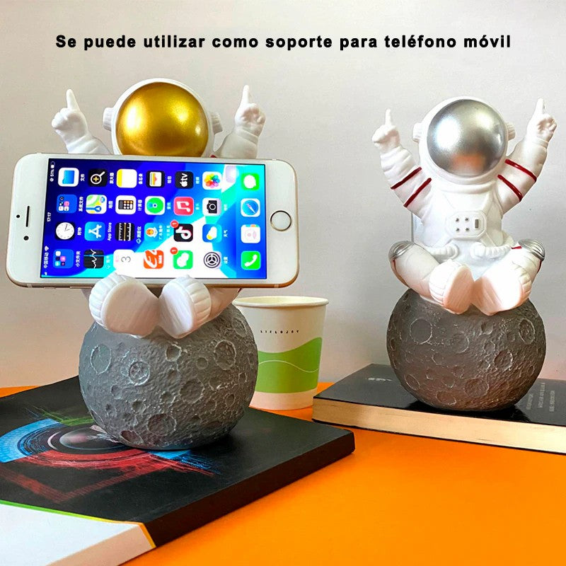 Altavoz Bluetooth Y-388 Inalámbrico Cute Astronaut con Radio FM, para Viaje/Hogar/Oficina, el Altavoz también puede ser un Reproductor de Música con USB/tarjeta TF