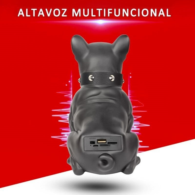 Altavoz Bluetooth CH-M11 Con Forma De Bulldog, Altavoz Grande, Para Casa/Oficina, Altavoz Con Radio FM, USB, TF