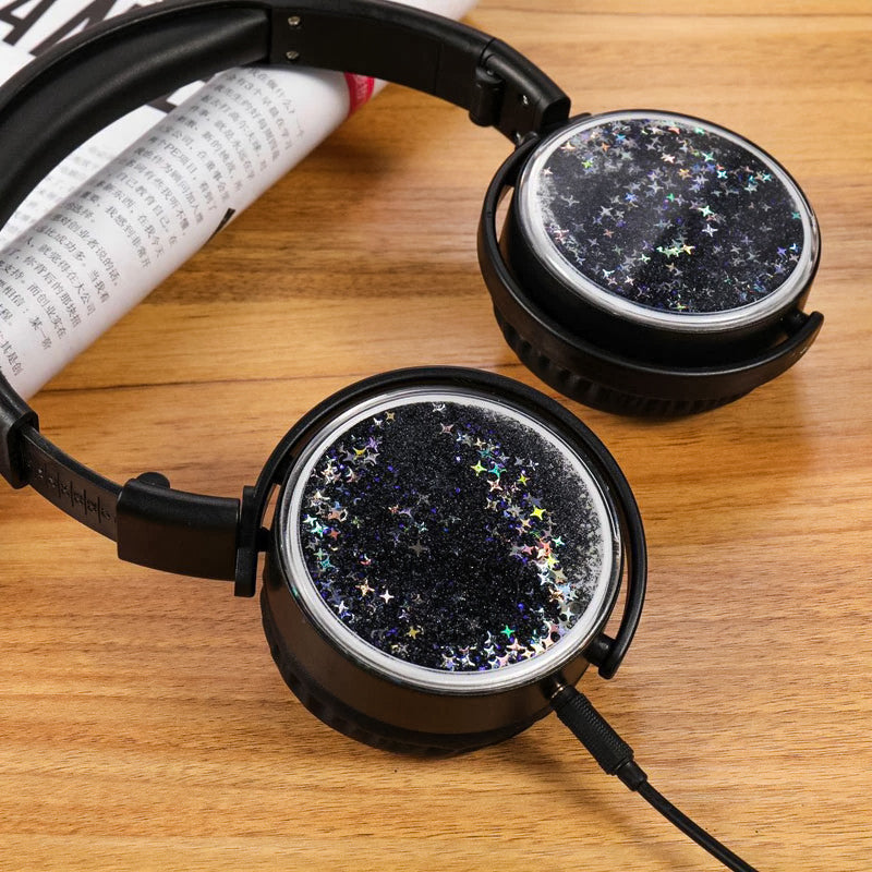 Auriculares de Oreja de Gato con micrófono y 3.5 mm Jack, Auriculares Estéreo De Alta Fidelidad para niños y estudiantes
