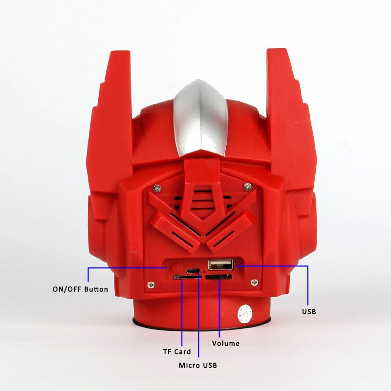 Altavoz Bluetooth CH-M27 Con Forma De Transformers, Altavoz Pequeño, Para Casa/Al Aire Libre, Altavoz Con Radio,USB,TF