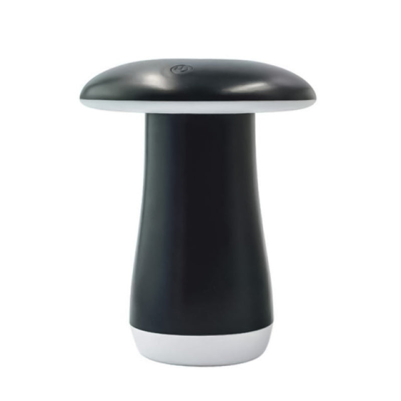 Humidificador de hongo 180ML con mini lámpara y mini ventilador, humidificador ultrasónico portátil con LED de niebla fría de USB