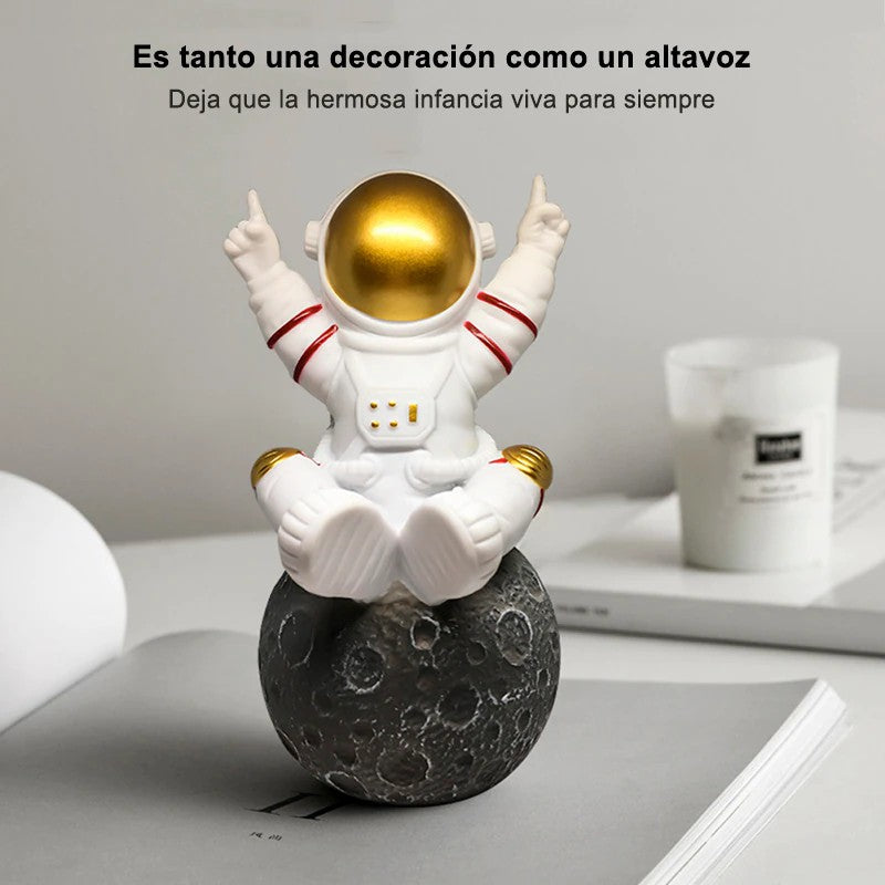 Altavoz Bluetooth Y-388 Inalámbrico Cute Astronaut con Radio FM, para Viaje/Hogar/Oficina, el Altavoz también puede ser un Reproductor de Música con USB/tarjeta TF