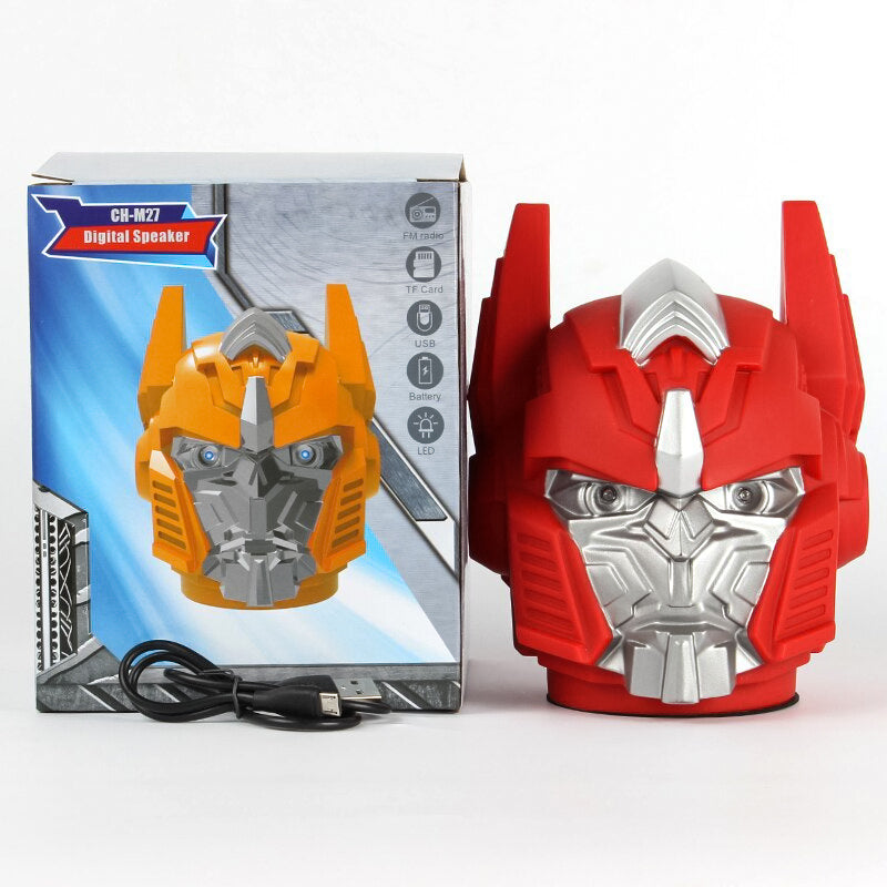 Altavoz Bluetooth CH-M27 Con Forma De Transformers, Altavoz Pequeño, Para Casa/Al Aire Libre, Altavoz Con Radio,USB,TF