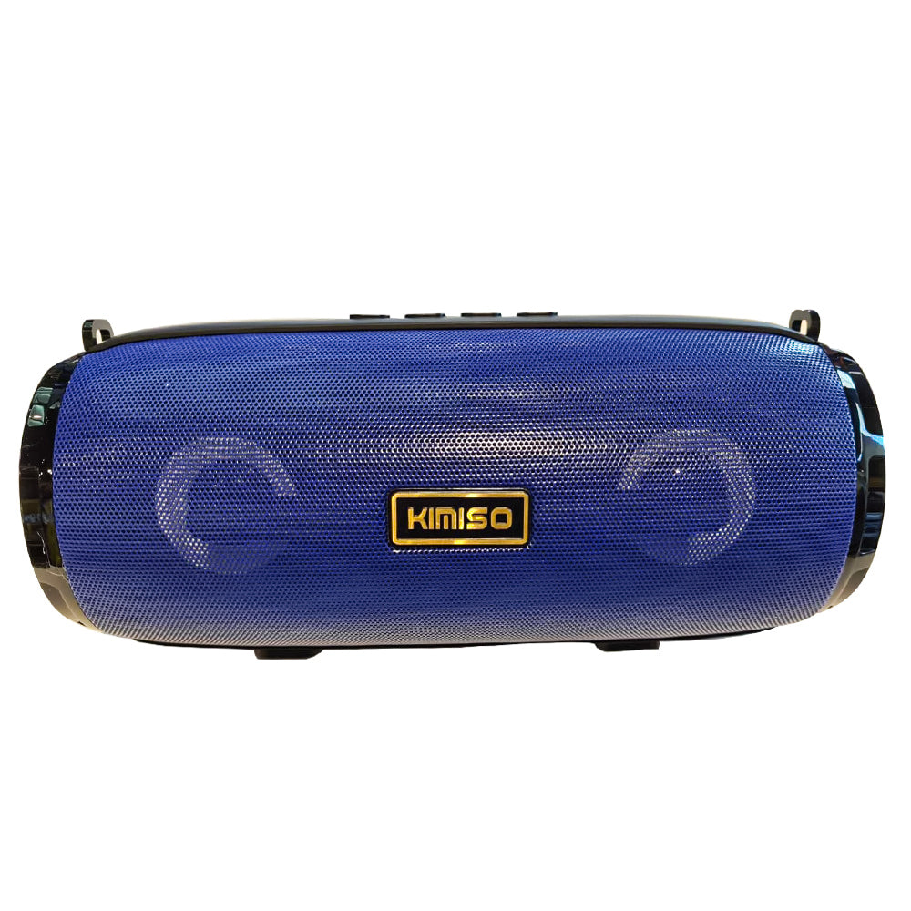 Kimiso KM-201 Altavoz portátil Bluetooth, Altavoz con luz nocturna LED, con Radio FM, puertos para tarjeta TF/AUX/Pen-drive, Altavoz Portátil Estéreo