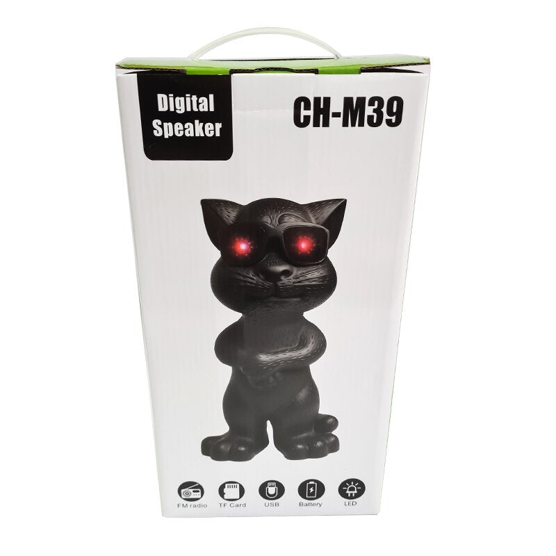 Altavoz Bluetooth CH-M39 Con Forma De Gato, Altavoz Pequeño, Para Casa/Al Aire Libre, Altavoz Con Radio,USB,TF