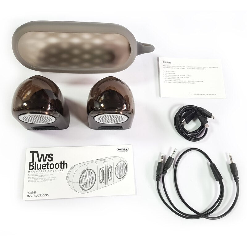 Altavoz Bluetooth RB-M32 Magnético Potente, Con Sonido Estéreo, Altavoz Portátil, Alta Definición Para PC/Móvil/Smart TV