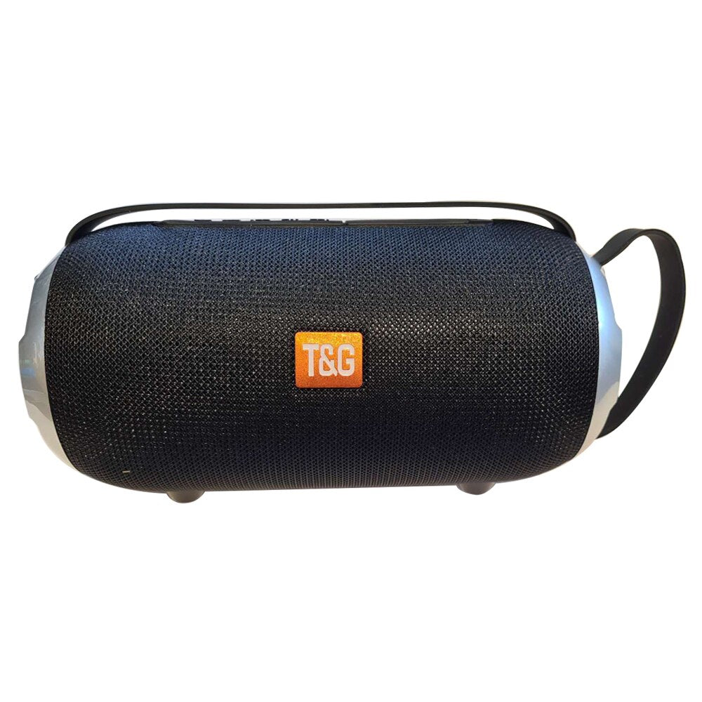 Altavoz portátil Bluetooth, lleva Radio FM, micrófono integrado, Reproductor de Pen-drive, tarjeta TF, AUX