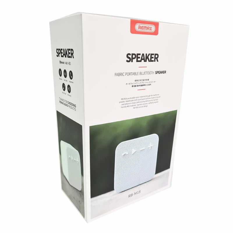 Altavoz Bluetooth de REMAX RB-M18, Mini Altavoz Portátil, Mano Libre Puerto Para AUX, Para Casa/Oficina/Al Aire Libre