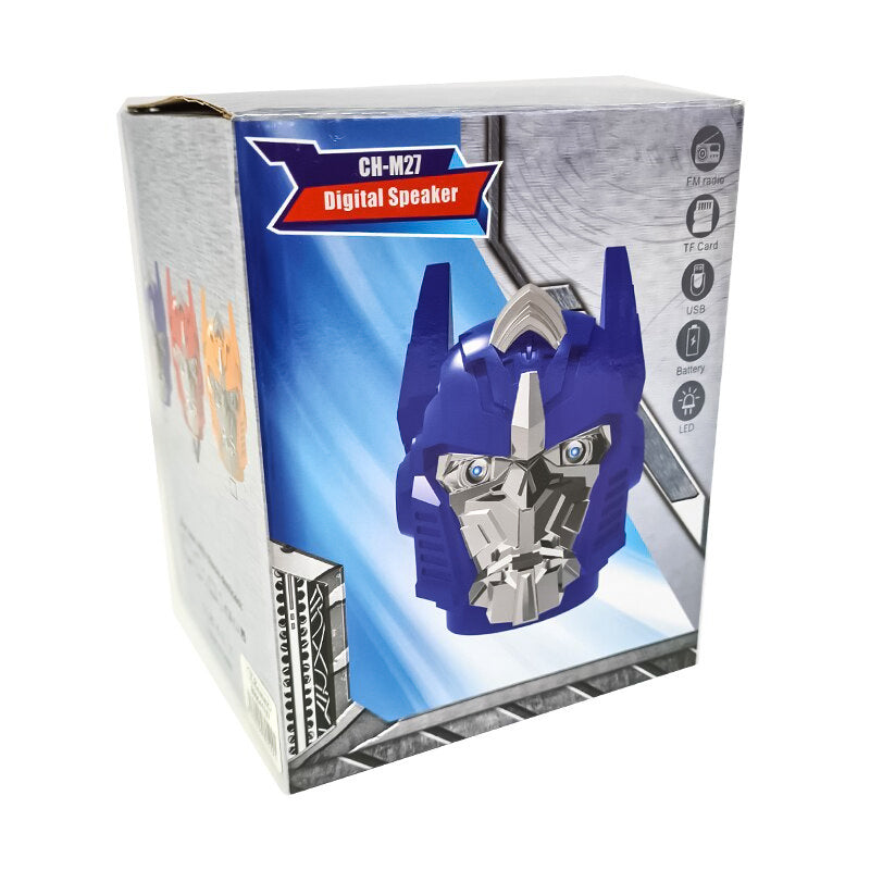 Altavoz Bluetooth CH-M27 Con Forma De Transformers, Altavoz Pequeño, Para Casa/Al Aire Libre, Altavoz Con Radio,USB,TF