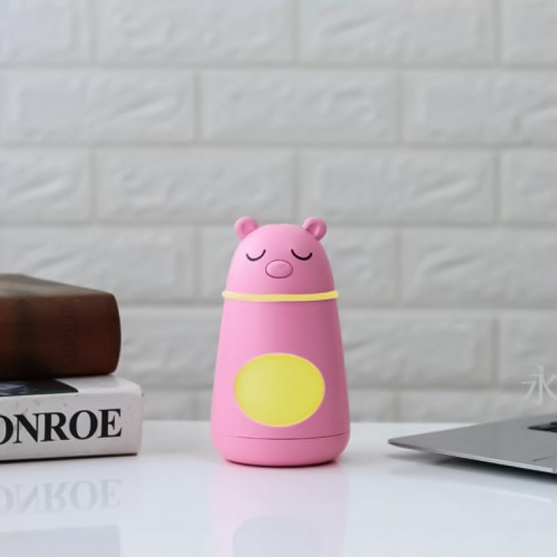 Humidificador multifunción USB 260 ml oso encantador, humidificador ultrasónico del coche con luz nocturna