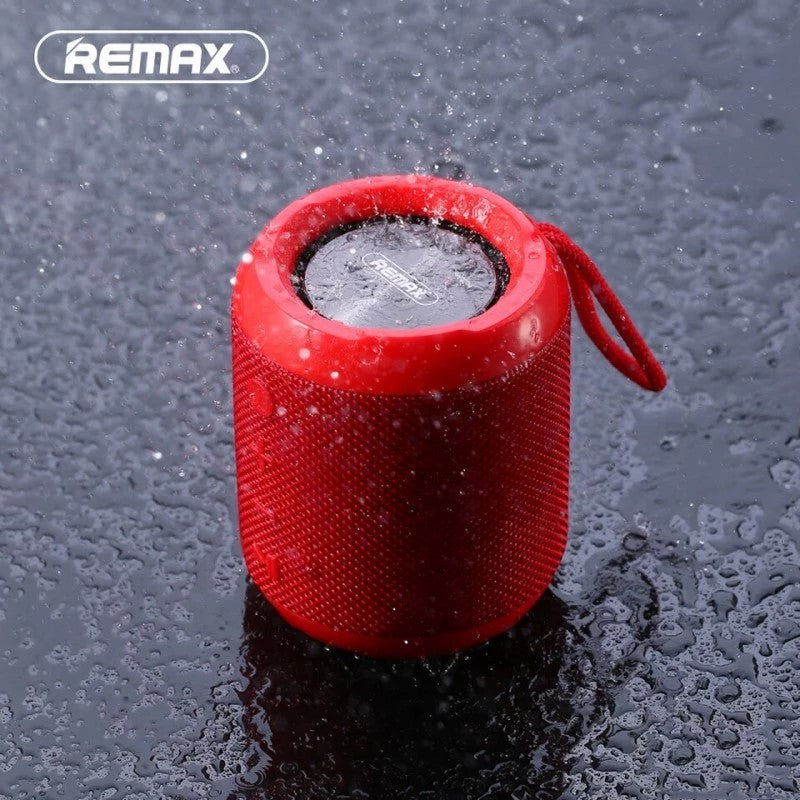 REMAX M21 Altavoz Bluetooth Potente, Altavoz Portátil, Resistente Al Agua IPX5, Mano Libre, Radio FM, AUX, Tarjeta SD