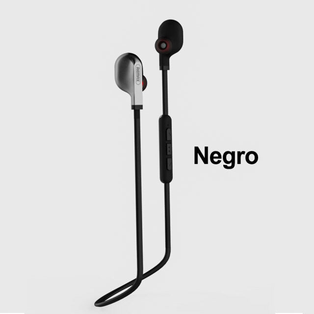 Auricular inalámbrico REMAX RB-S18, funciona por Bluetooth, Auriculares Deportivos Magnéticos In-Ear Inalámbricos con micrófono HD