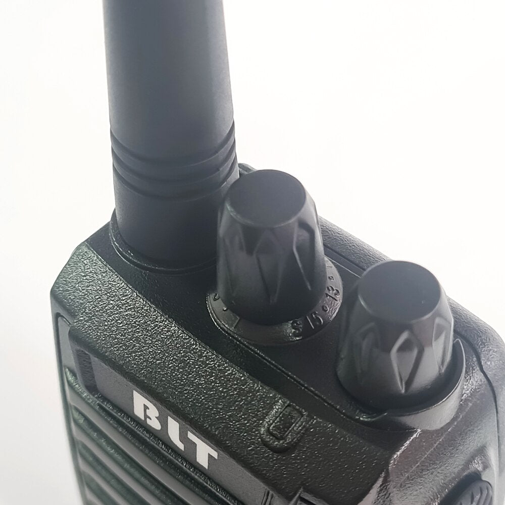 BLT N96 Walkie-Talkie Profesional, Radio Portátil de Dos Vías,16 Canales,2 unds con Base de Cargador Incluido,1800mAh