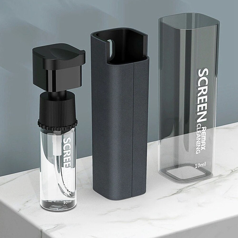 REMAX RY-001 Spray de Limpieza de Pantalla Integrada, Limpiador de Pantalla de Móvil / Tablet / Pantalla de Ordenador