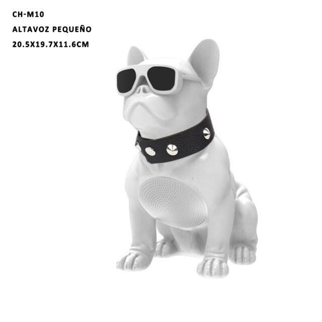 Altavoz Bluetooth CH-M11 Con Forma De Bulldog, Altavoz Grande, Para Casa/Oficina, Altavoz Con Radio FM, USB, TF