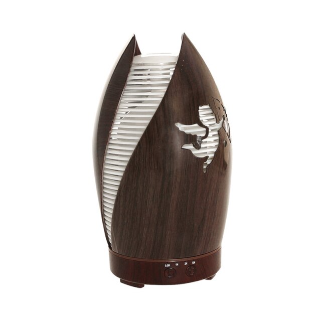 Humidificador Aromaterapia para Casa de 120 ML, Purificador de aire con control remoto, Luces LED de 7 colores para SPA Yoga etc