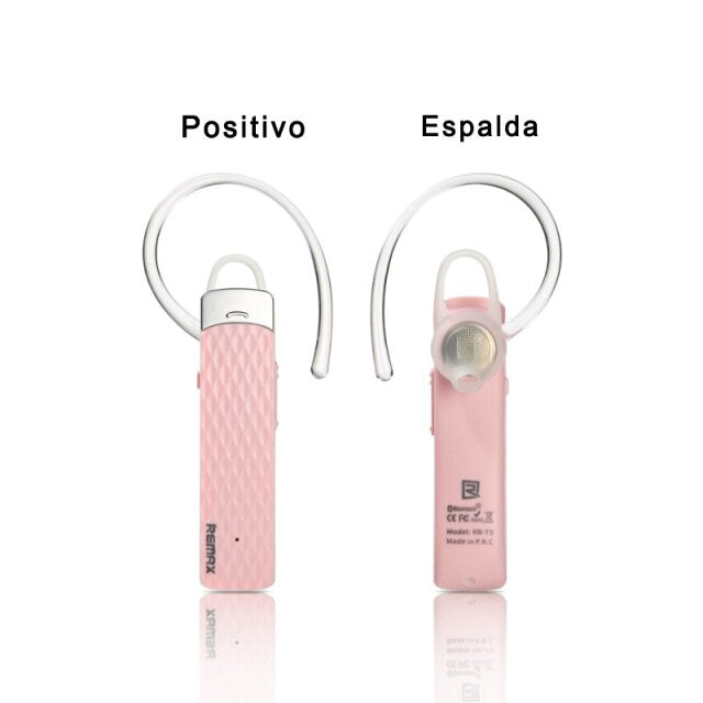 Auriculares deportivos REMAX RB-T9, Reducción de ruido, Audífonos inalámbricos con Bluetooth para música de coche con micrófono