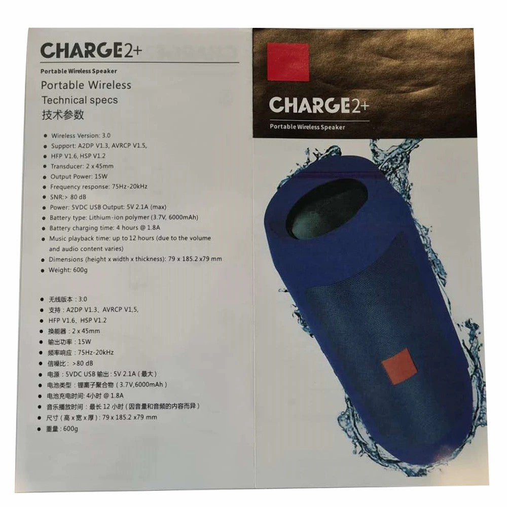 Altavoz de Bajo portátil 15W,inalámbrico por Bluetooth, reproductor de música, con sistema de sonido, Radio FM, Altavoz con micrófono