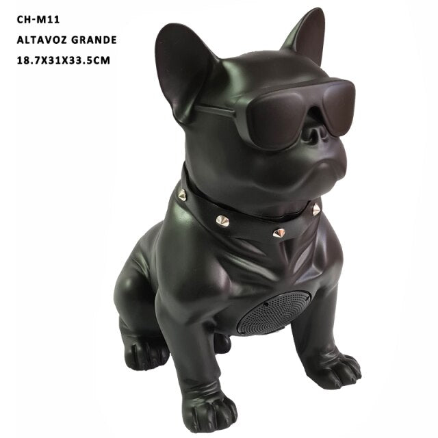 Altavoz Bluetooth CH-M11 Con Forma De Bulldog, Altavoz Grande, Para Casa/Oficina, Altavoz Con Radio FM, USB, TF