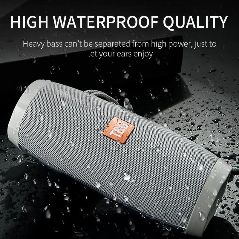 TG-157 Altavoz Bluetooth Portátil con Luz, Recargable USB Altavoces Bluetooth Potentes apoya Tarjeta TF/Pen-drive Altavoz Estéreo