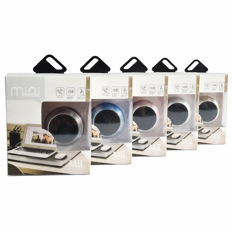 M9 Mini Altavoz Bluetooth, Altavoz Portátil, Con Cuerda, Mano Libre, Para Casa/Escritorio/Al Aire Libre