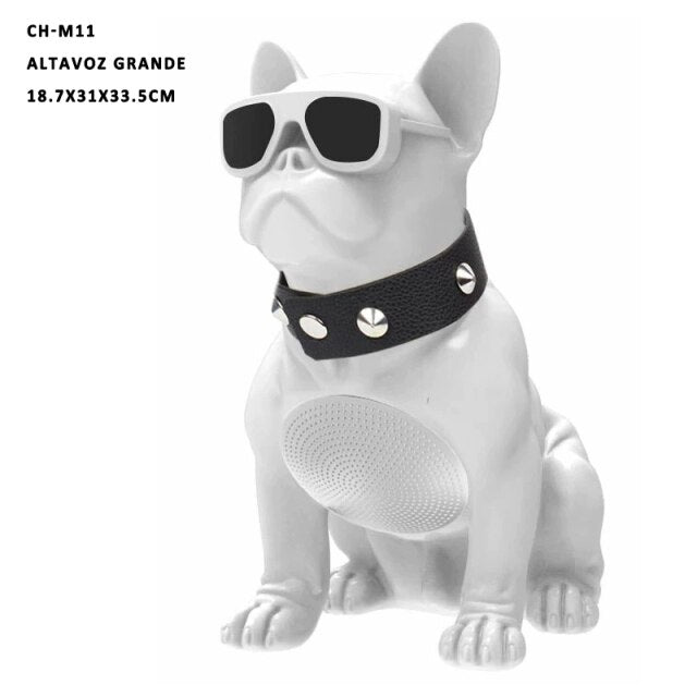 Altavoz Bluetooth CH-M11 Con Forma De Bulldog, Altavoz Grande, Para Casa/Oficina, Altavoz Con Radio FM, USB, TF