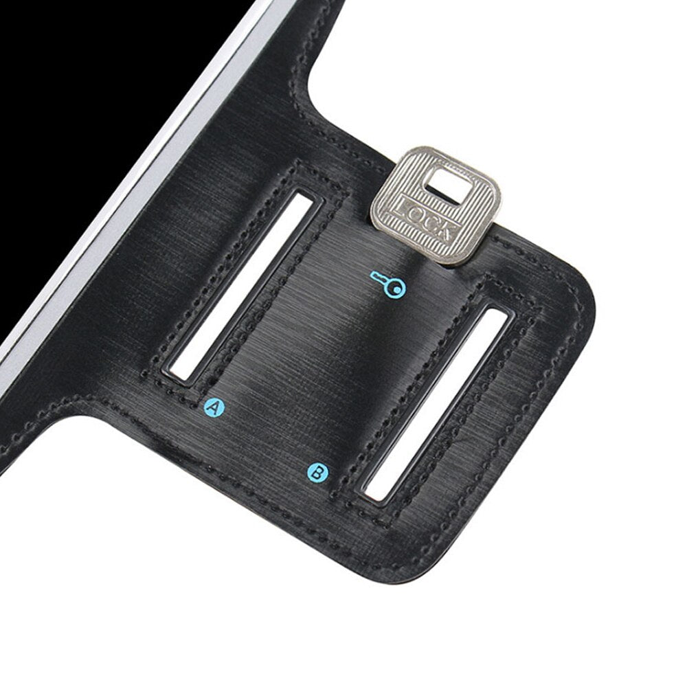 EA-57 Bolsa de Móvil para Correr, Brazalete, Funciona con Pantalla Táctil, Impermeable, Fundas Deportivas para Móviles de 4.7~6.5 Pulgadas