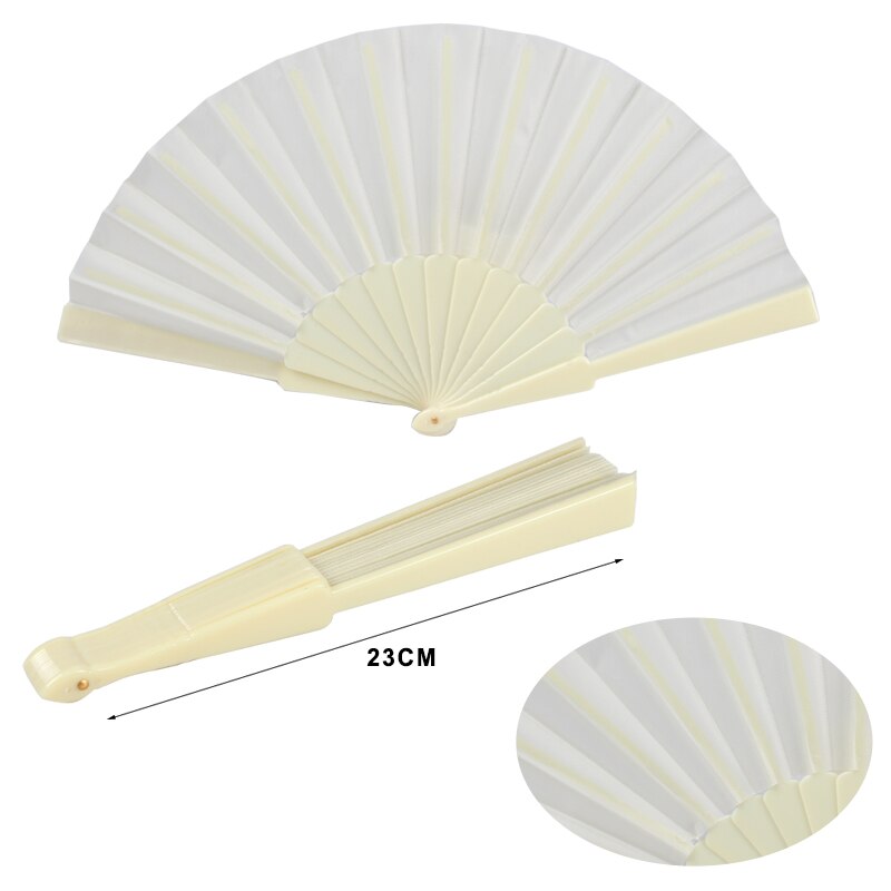 ABANICOS PLASTICO 23 CM, ABANICOS PARA EVENTOS, DETALLES PARA LOS INVITADOS, REGALOS DE BODA, FIESTAS, COMUNIÓN O BAUTIZO