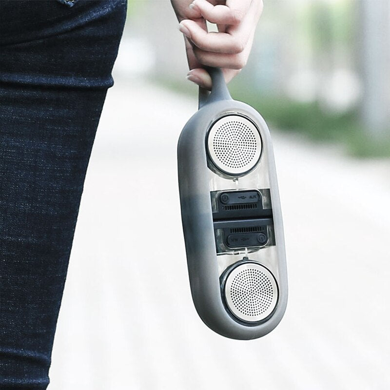 Altavoz Bluetooth RB-M22 Magnético Potente, Con Sonido Estéreo, Altavoz Portátil, Alta Definición Para PC / Móvil / Smart TV
